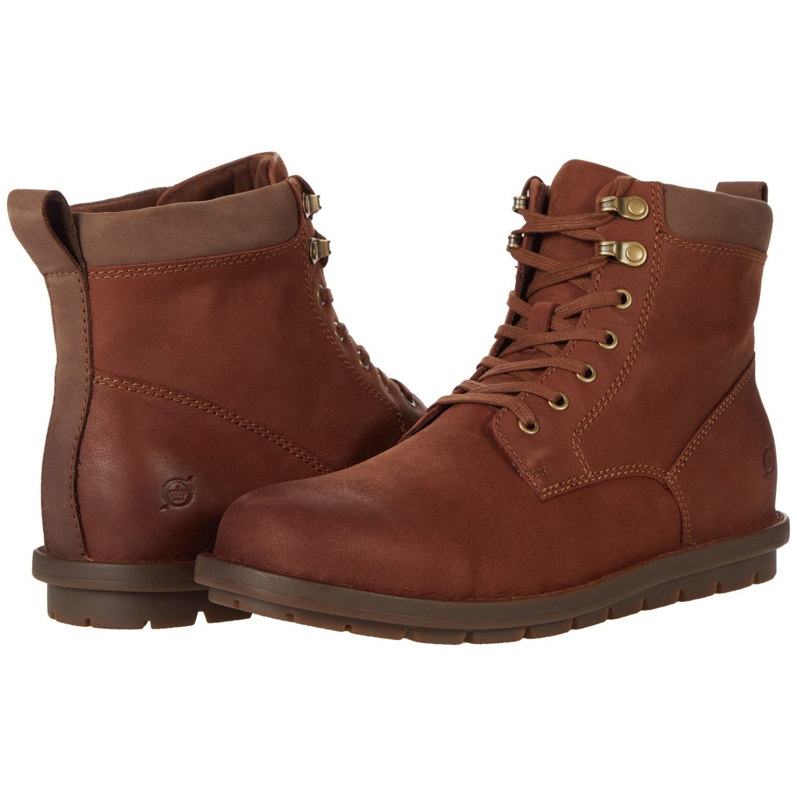 Born Sean Brown Full Grain Men's Boot Leather 12 M
